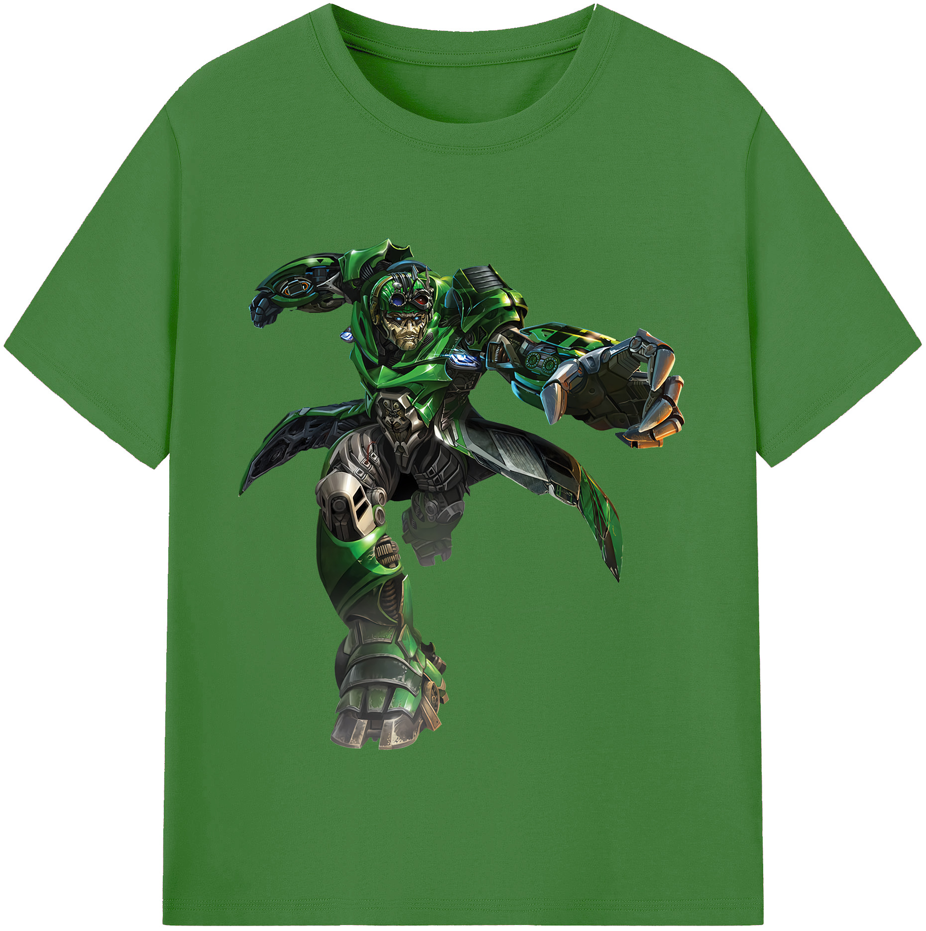 （画像用） Transformers トランスフォーマー レディースカジュアルプリントTシャツ（綿100％）